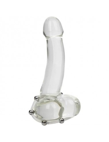 CALEX STEEL BEADED SILICONE RING XL