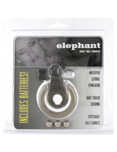 SEVENCREATIONS VIBRATOR RING WITH STIMULATING ELEPHANT