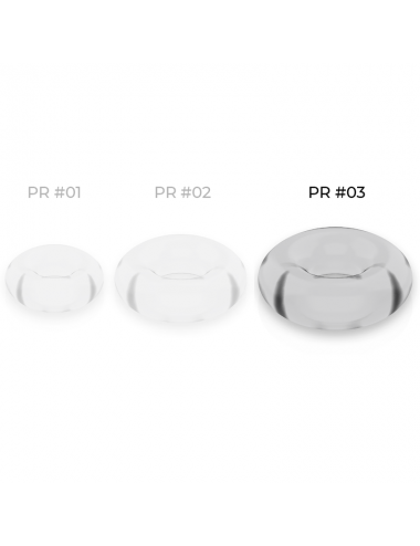 POWERING - SUPER FLEXIBLE AND RESISTANT PENIS RING 5CM PR03 CLEAR