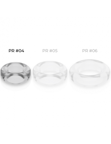POWERING - SUPER FLEXIBLE AND RESISTANT PENIS RING 3.8CM PR04 CLEAR