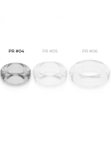 POWERING - SUPER FLEXIBLE AND RESISTANT PENIS RING 3.8CM PR04 CLEAR