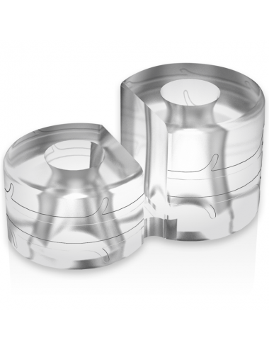 POWERING SUPER FLEXIBLE RESISTANT RING DOUBLE PR09 CLEAR