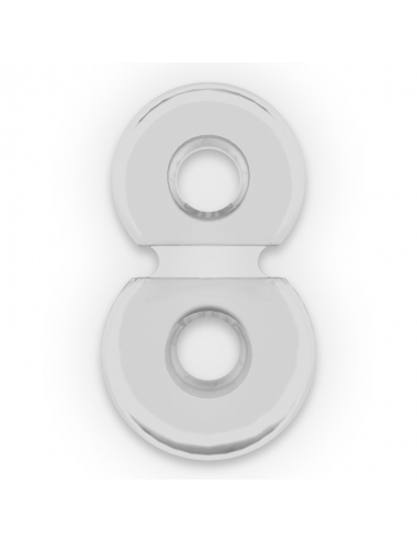 POWERING SUPER FLEXIBLE RESISTANT RING DOUBLE PR09 CLEAR