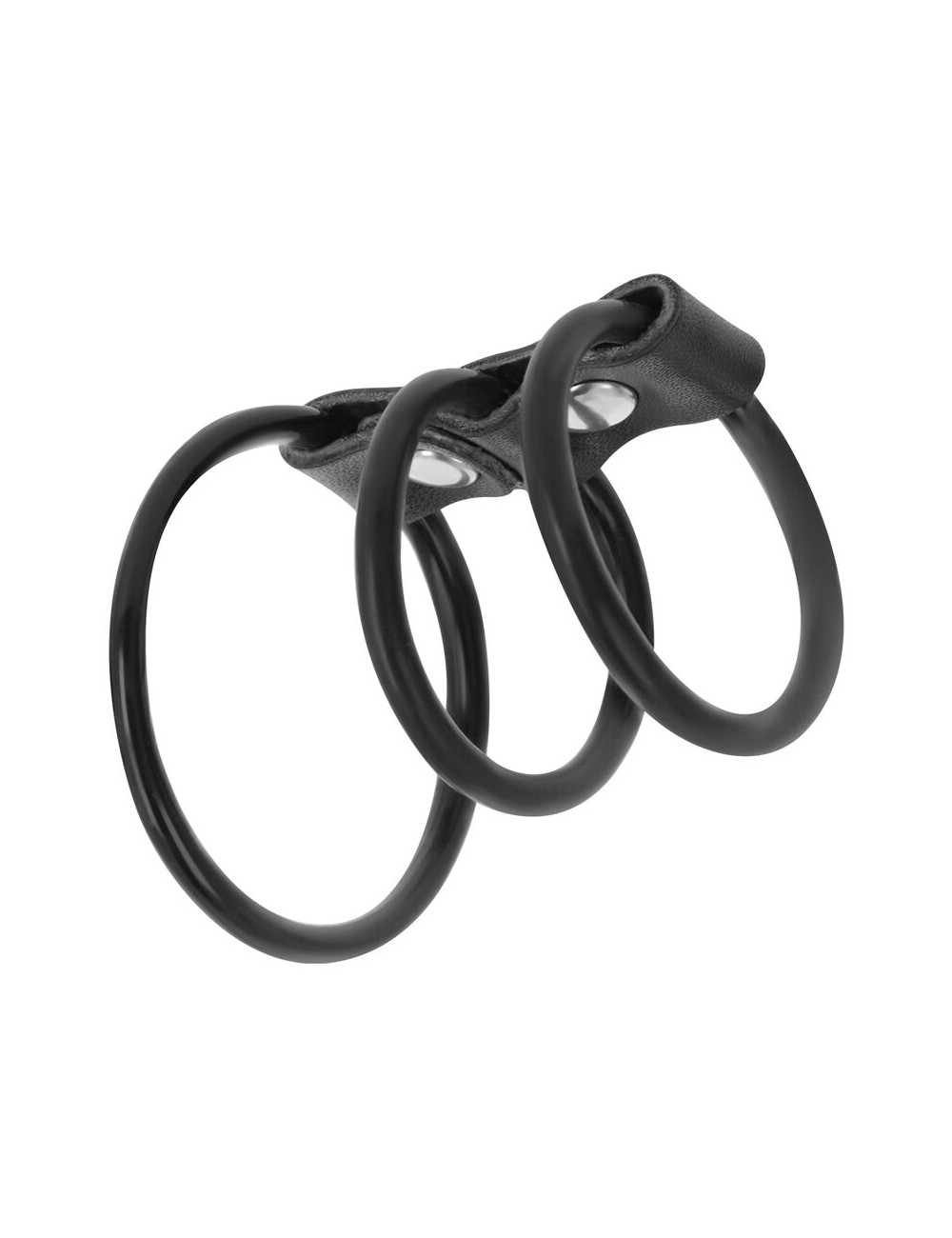 DARKNESS FLEXIBLE COCK RINGS SET OF 3