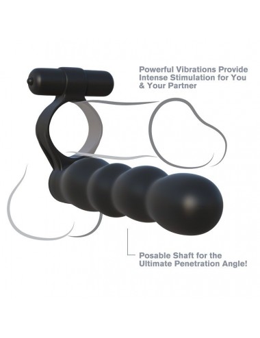 FANTASY C-RINGZ POSABLE DOUBLE PENETRATOR