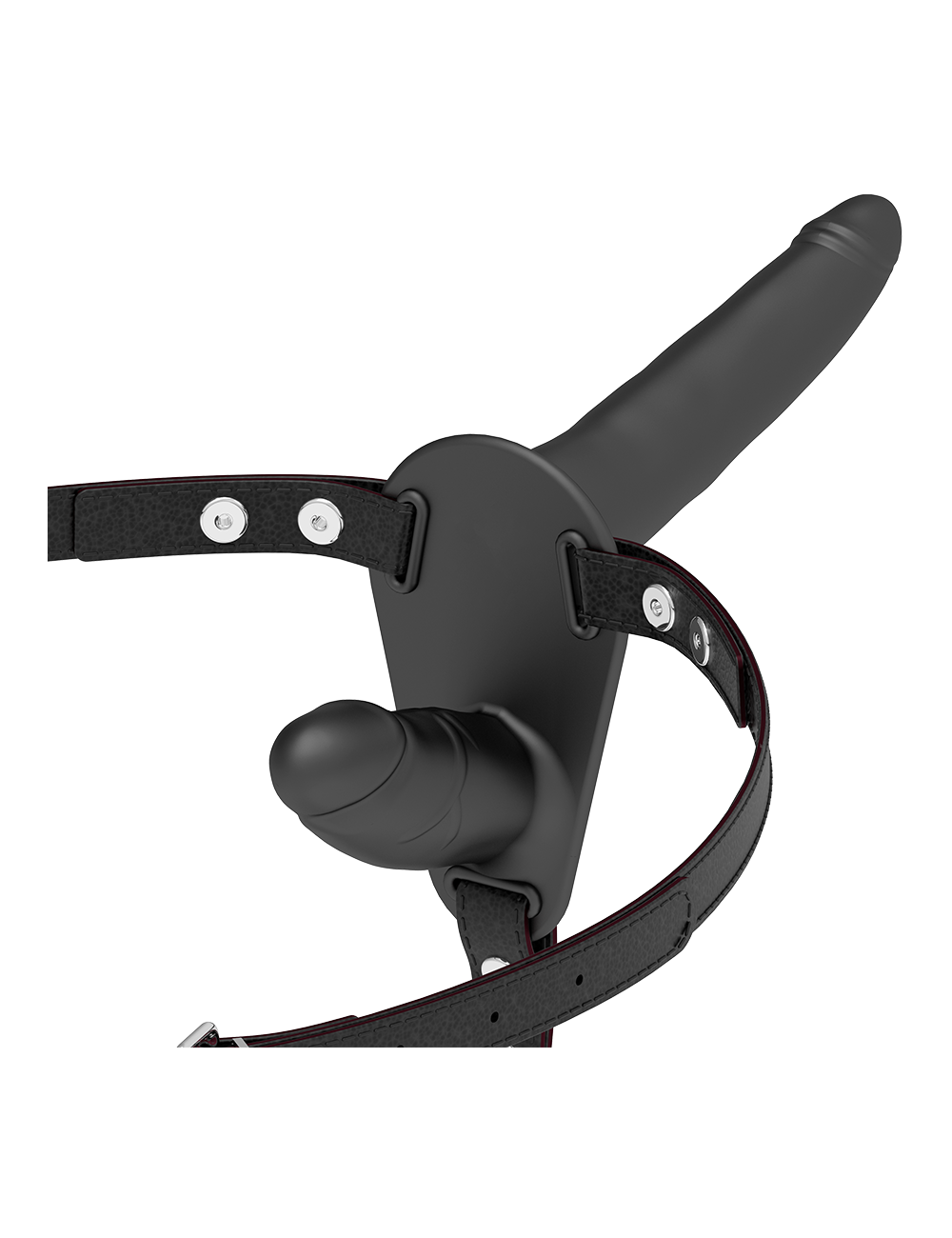 FETISH SUBMISSIVE DOUBLE PENETRIX STRAP-ON BLACK