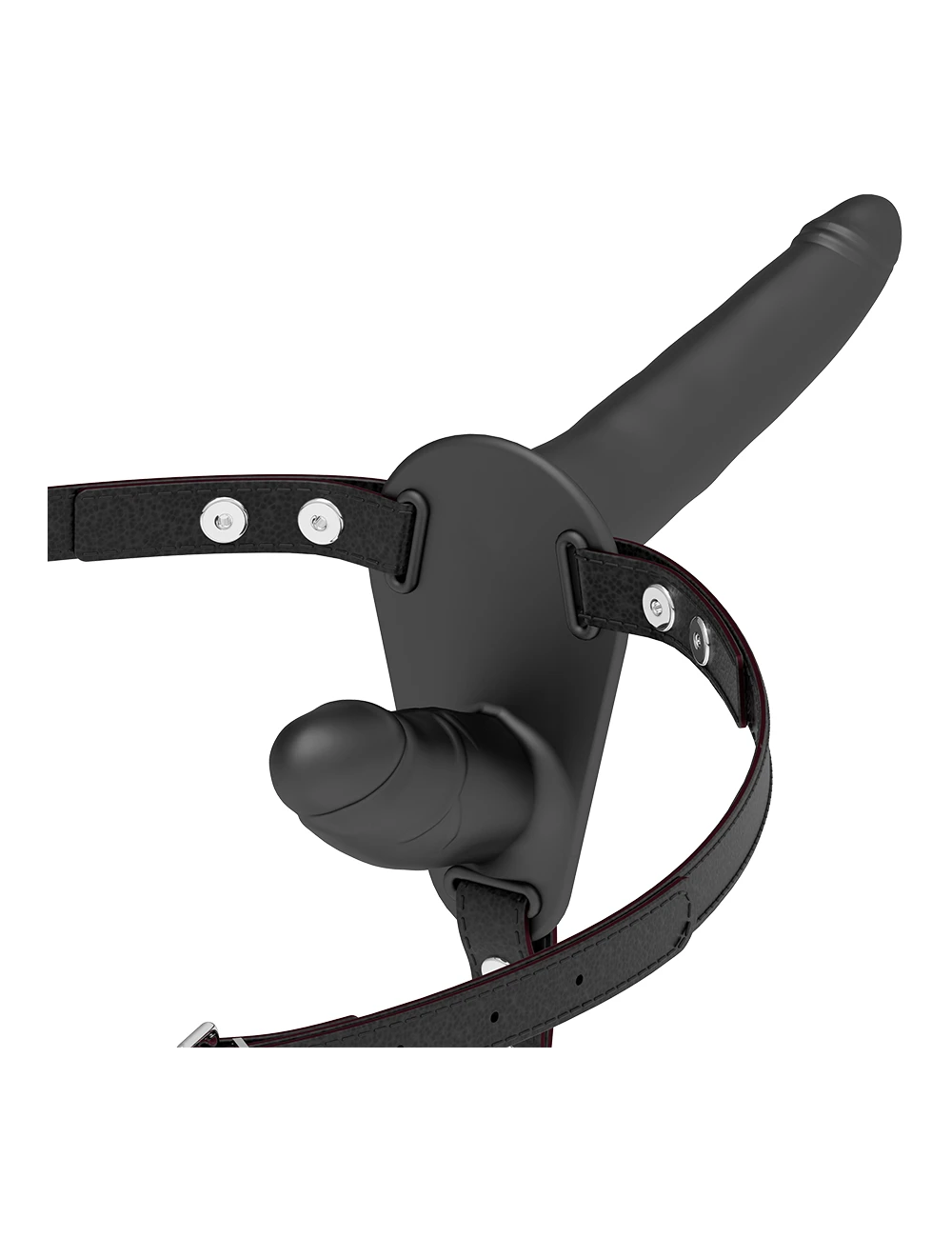 FETISH SUBMISSIVE DOUBLE PENETRIX STRAP-ON BLACK FETISH SUBMISSIVE DOUBLE PENETRIX STRAP-ON BLACK