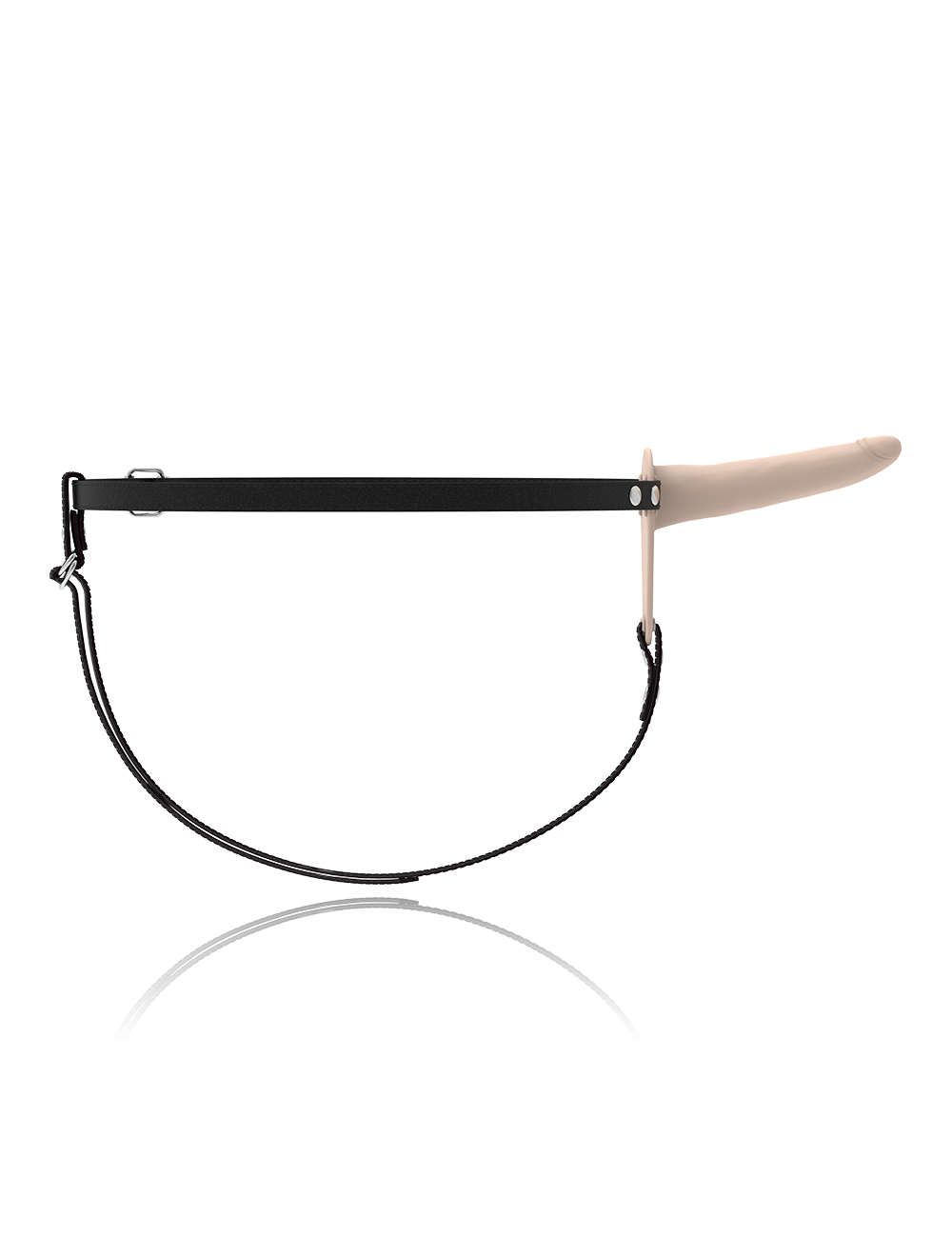 FETISH SUBMISSIVE SILICONE STRAP-ON FLESH 15CM FETISH SUBMISSIVE SILICONE STRAP-ON FLESH 15CM