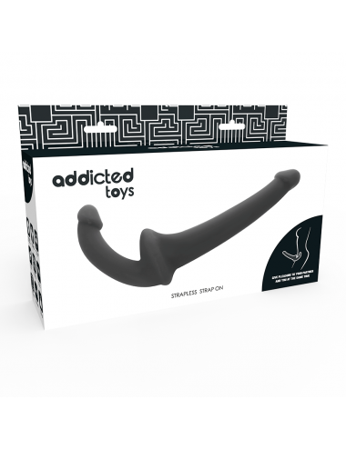 ADDICTED TOYS - DILDO WITH RNA S WITHOUT SUBJECTION BLACK