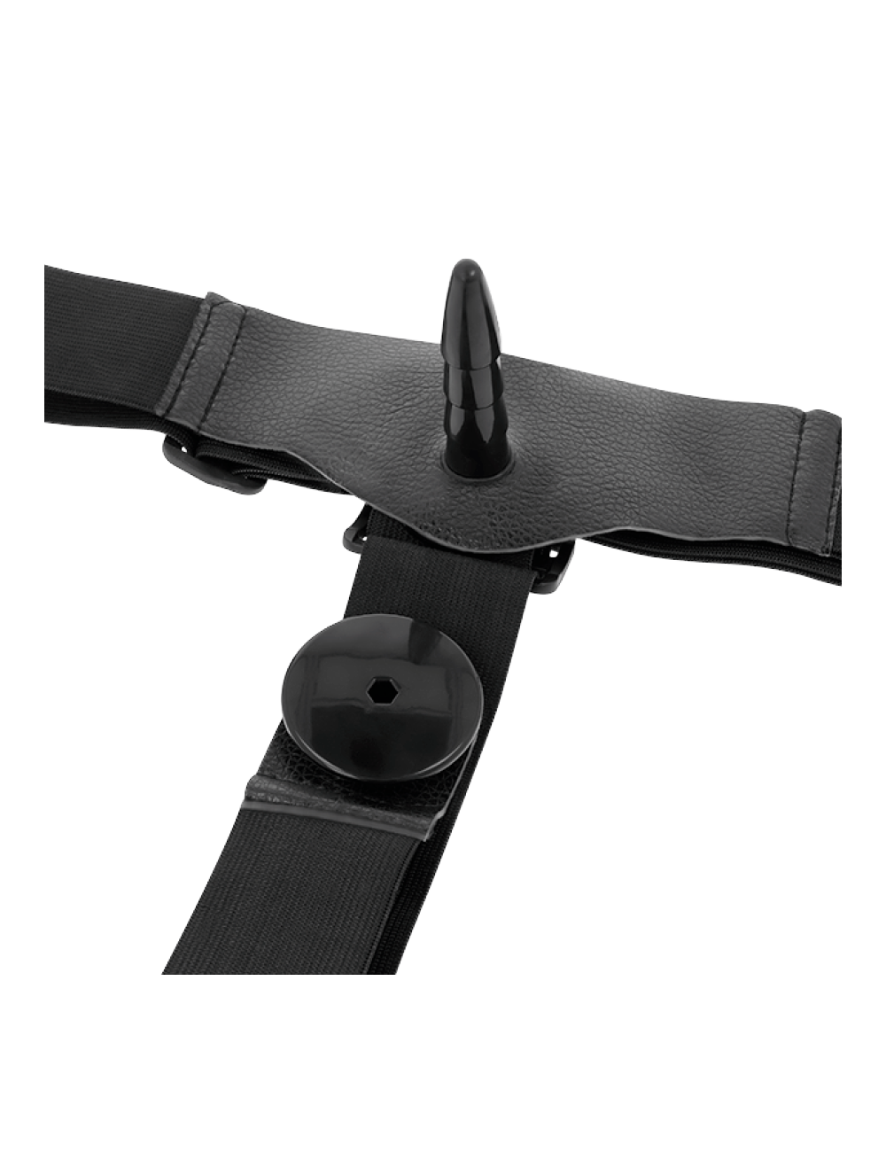 HARNESS ATTRACTION HARRIS VIBRATING DOUBLE HARNESS 18 X 3.5CM