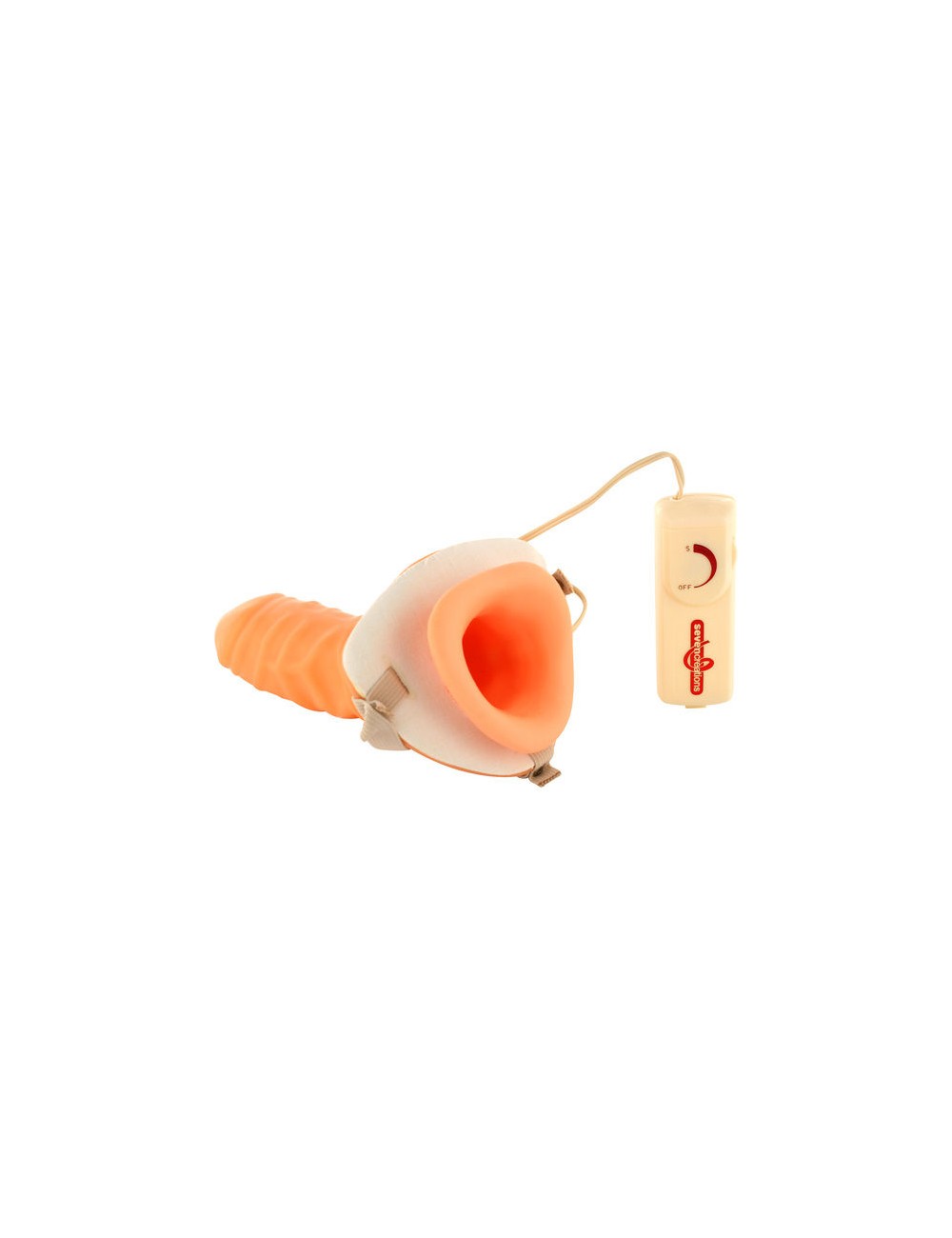 SEVENCREATIONS STRAP-ON HOLLOW EXTENDER VIBRATING SEVENCREATIONS STRAP-ON HOLLOW EXTENDER VIBRATING