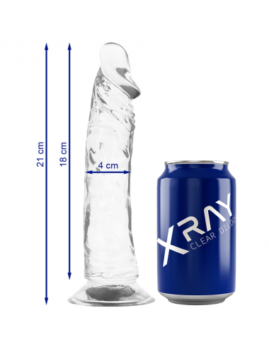 XRAY HARNESS + CLEAR COCK 21CM X 4CM