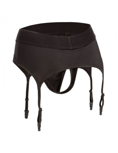 CALEX BOUNDLESS THONG WITH GARTER L/XL