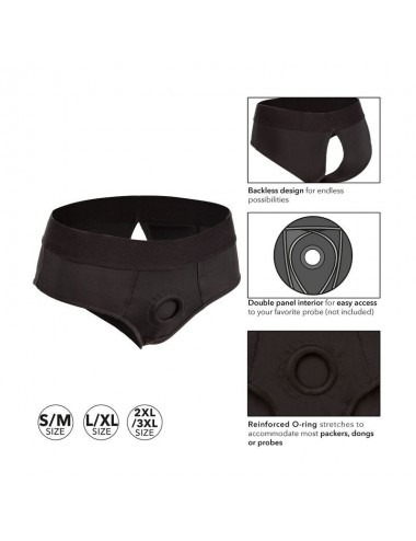 CALEXOTICS - BOUNDLESS BACKLESS BRIEF L/XL