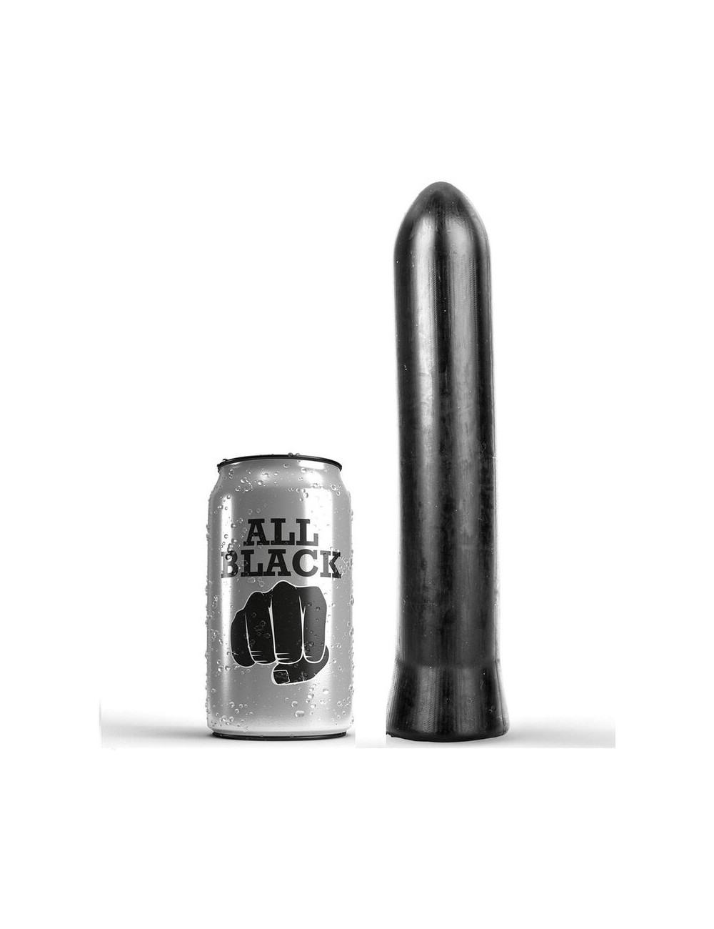 ALL BLACK DILDO 22 CM ALL BLACK DILDO 22 CM