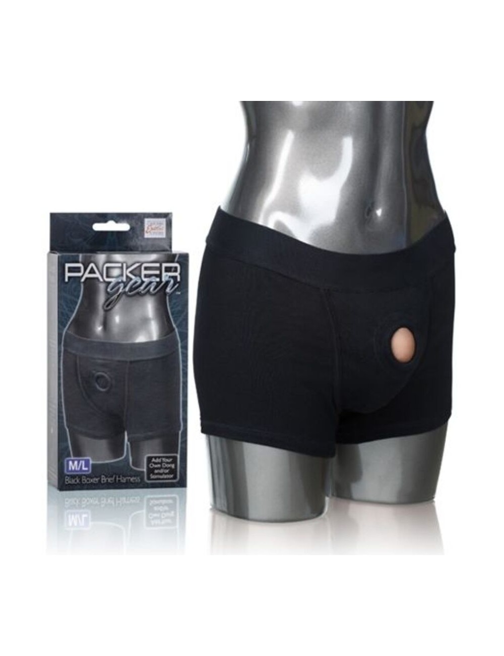 CALEX PACKER GEAR BOXER BRIEF HARNESS M/L