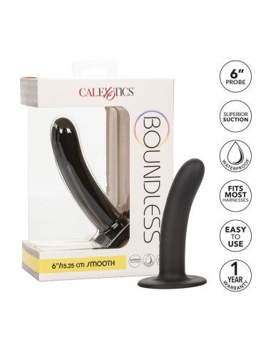 CALEX BOUNDLESS DILDO 15.25 CM HARNESS COMPATIBLE - SMOOTH