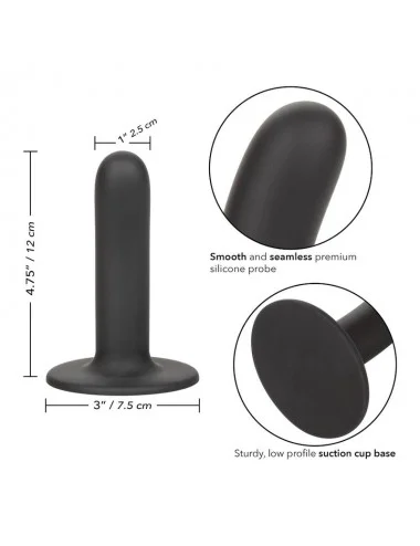 CALEXOTICS - BOUNDLESS DILDO 12 CM HARNESS COMPATIBLE SMOOTH