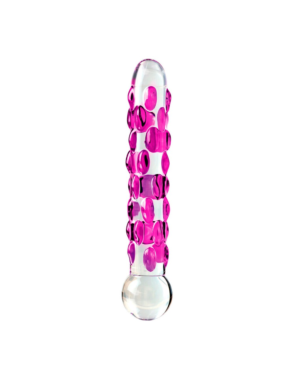 ICICLES NUMBER 07 HAND BLOWN GLASS MASSAGER ICICLES NUMBER 07 HAND BLOWN GLASS MASSAGER