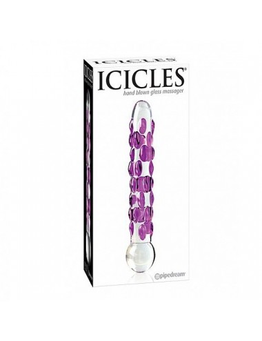 ICICLES NUMBER 07 HAND BLOWN GLASS MASSAGER