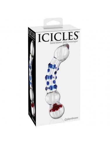 ICICLES NUMBER 18 HAND BLOWN GLASS MASSAGER