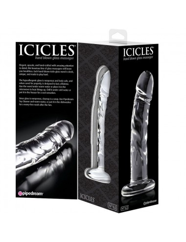 ICICLES NUMBER 62 HAND BLOWN GLASS MASSAGER