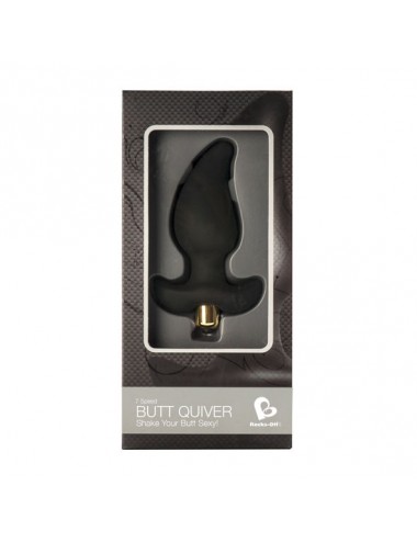 BUTT QUIVER 7 SPEED ANAL ESTIMULATOR BLACK.
