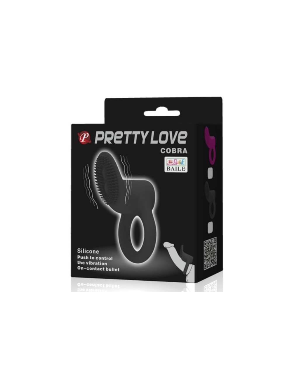 VIBRATOR RING PRETTY LOVE - COBRA