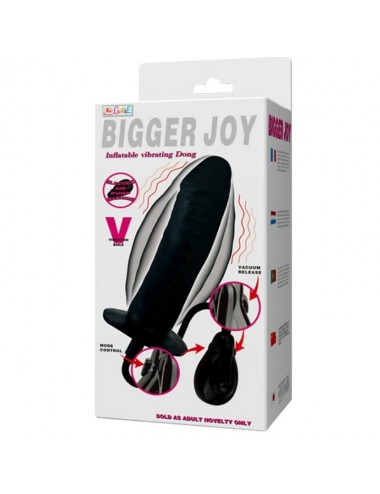 BIGGER JOY INFLATABLE VIBRATING DONG 16 CM