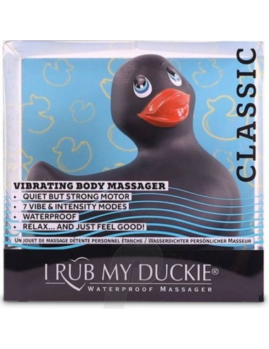 I RUB MY DUCKIE CLASSIC VIBRATING DUCK BLACK