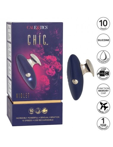 CALEX CHIC VIOLET STIMMULATOR 10 SPEEDS