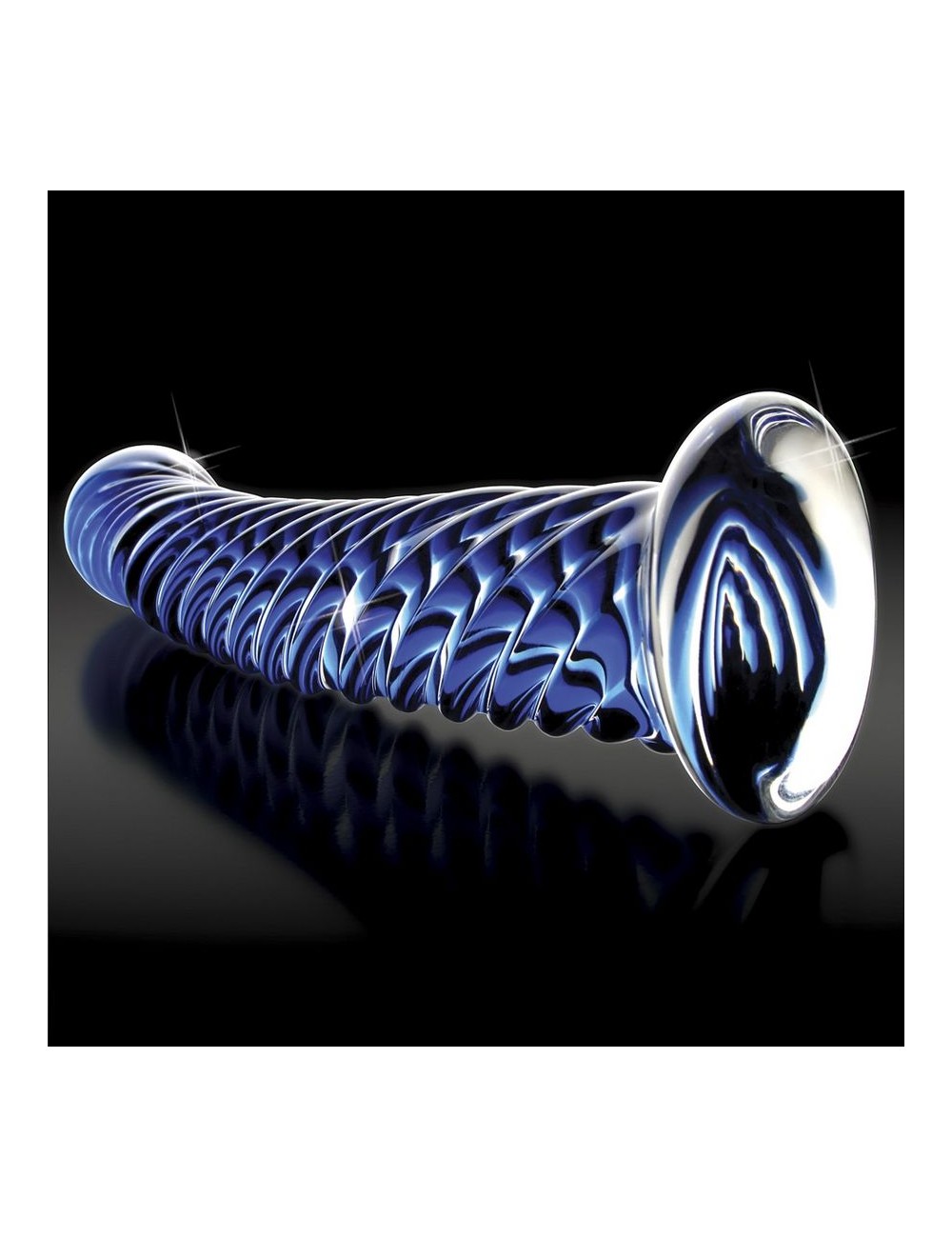 ICICLES NUMBER 29 HAND BLOWN GLASS MASSAGER ICICLES NUMBER 29 HAND BLOWN GLASS MASSAGER