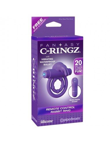 FANTASY C-RINGZ REMOTE CONTROL RABBIT RING PURPLE
