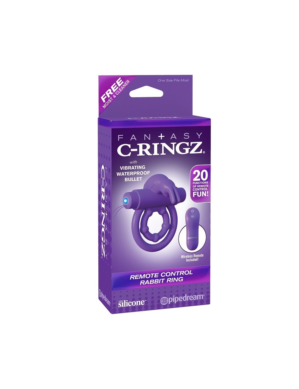 FANTASY C-RINGZ REMOTE CONTROL RABBIT RING PURPLE