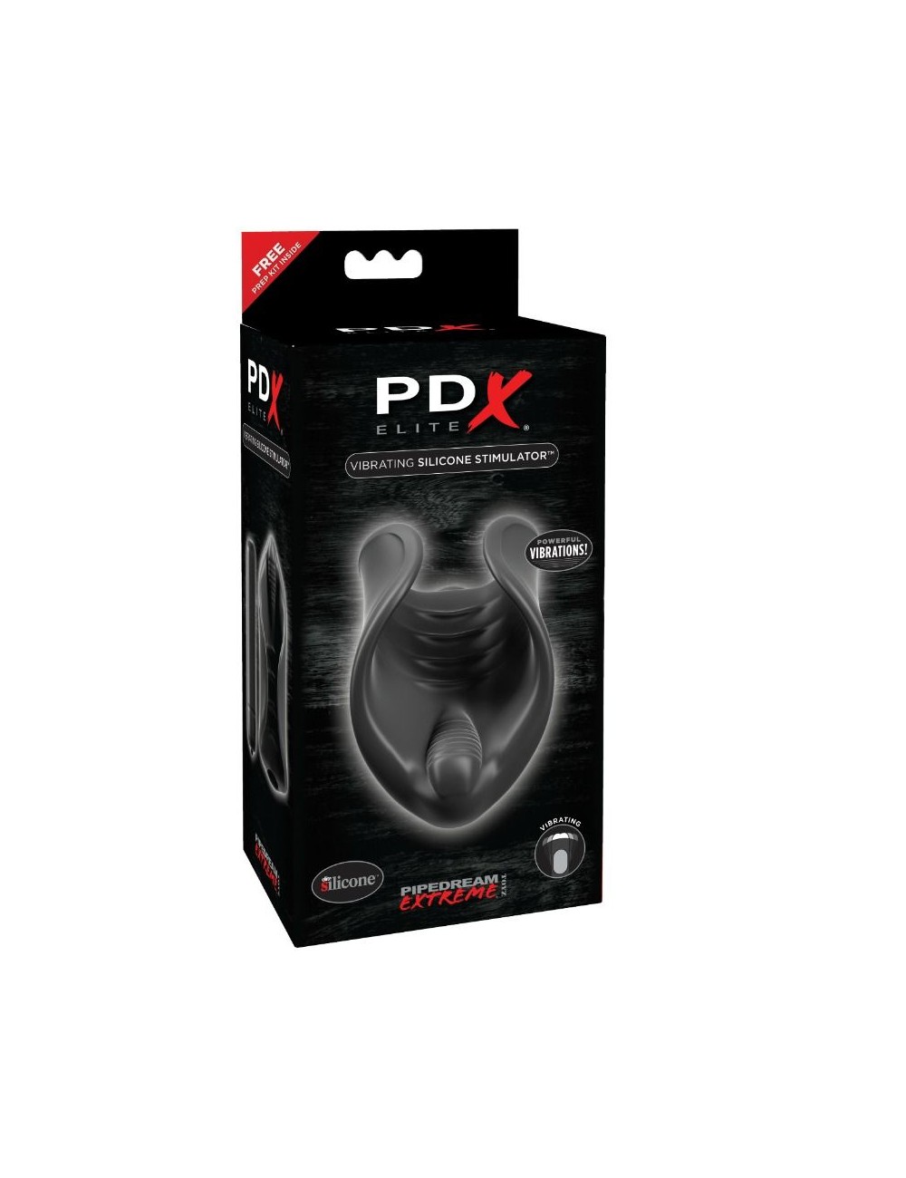 PDX ELITE VIBRATING SILICONE STIMULATOR PDX ELITE VIBRATING SILICONE STIMULATOR