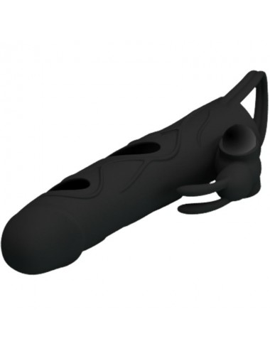 PRETTY LOVE VIBRATING SILICONE SLEEVE 14 CM