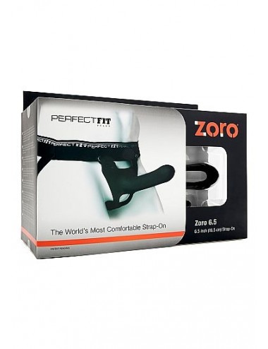 PERFECT FIT ZORO STRAP ON 6.5 W S/M WAISTBAND