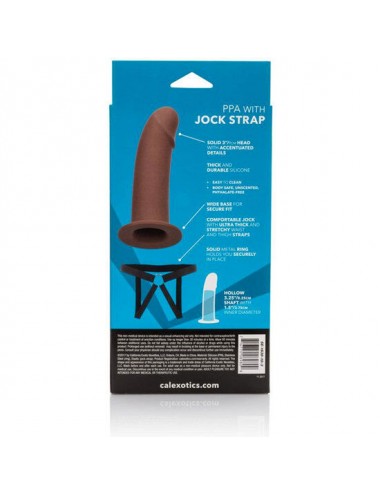 CALEX PPA WITH JOCK STRAP BROWN