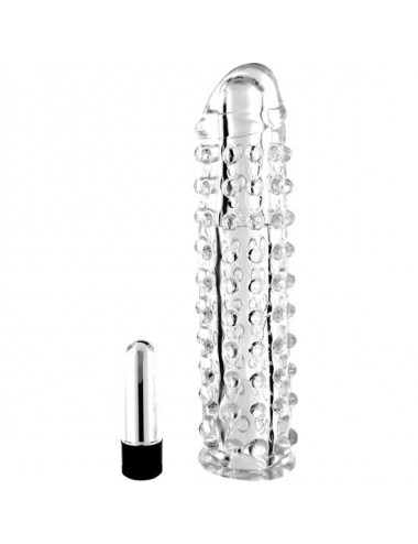 SEVENCREATIONS TRANSPARENT VIBRATION PENIS COVER