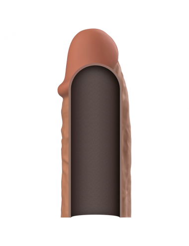 VIRILXL PENIS EXTENDER EXTRA COMFORT SLEEVE V3 BROWN