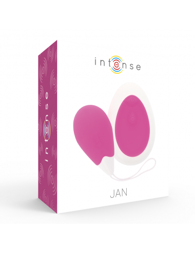 INTENSE - JAN EGG VIBRATOR REMOTE CONTROL PINK