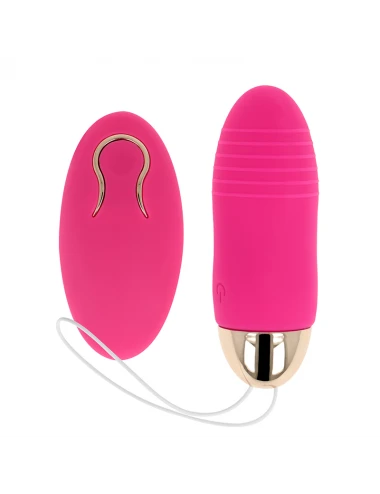 OHMAMA - REMOTE CONTROL VIBRATING EGG 10 SPEEDS PINK