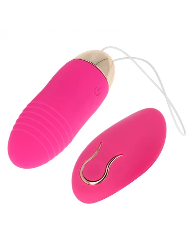 OHMAMA - REMOTE CONTROL VIBRATING EGG 10 SPEEDS PINK