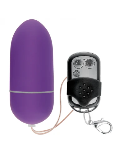 ONLINE - REMOTE CONTROL VIBRATING EGG L PURPLE