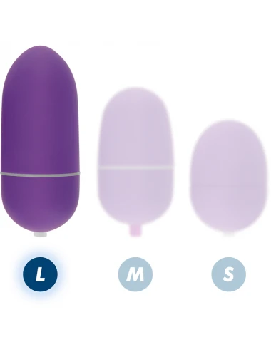 ONLINE - REMOTE CONTROL VIBRATING EGG L PURPLE