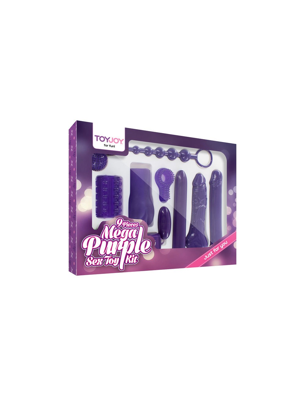 JUST FOR YOU MEGA PURPLE SEX TOY KIT JUST FOR YOU MEGA PURPLE SEX TOY KIT