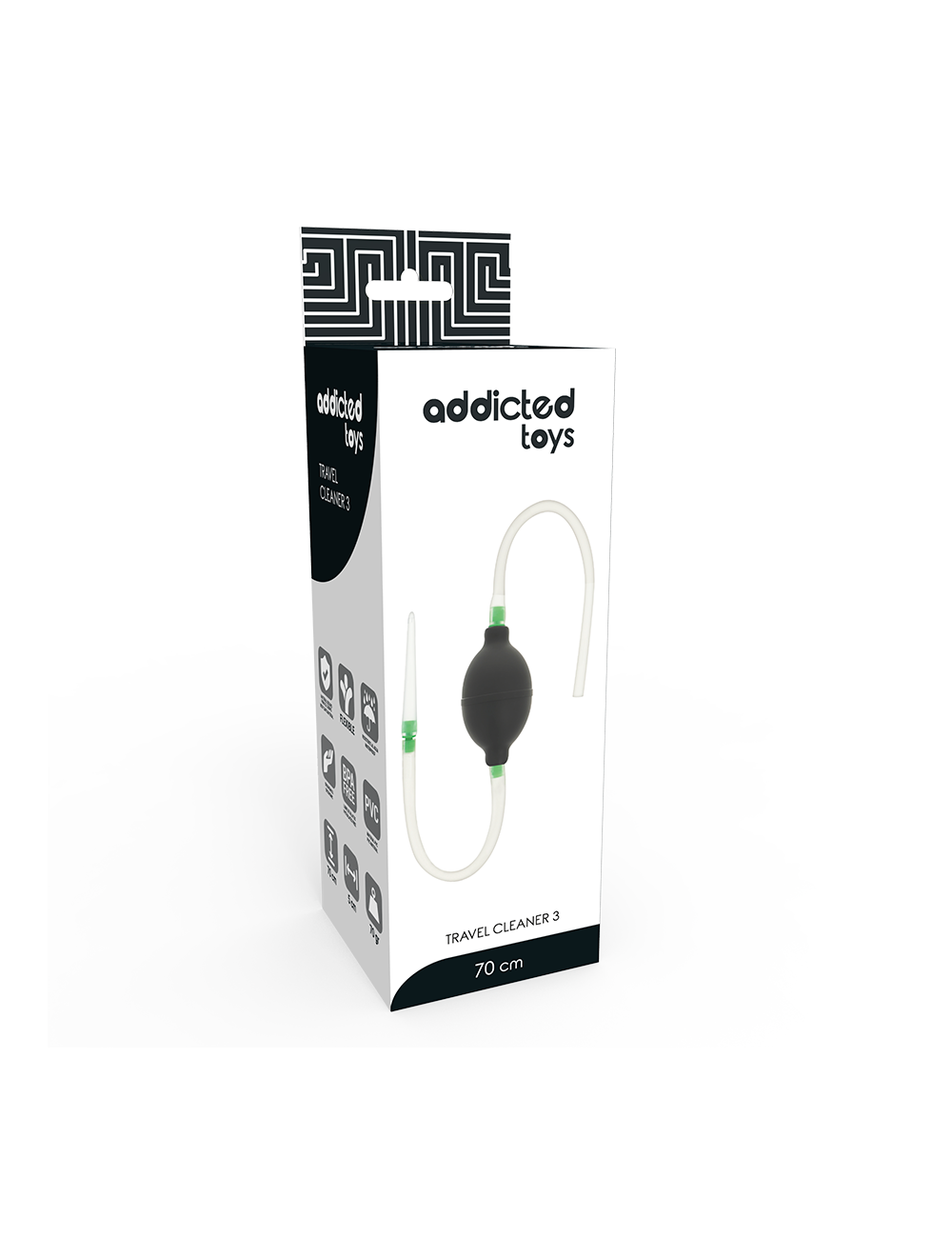 ADDICTED TOYS BLACK ENEMA SET ADDICTED TOYS BLACK ENEMA SET