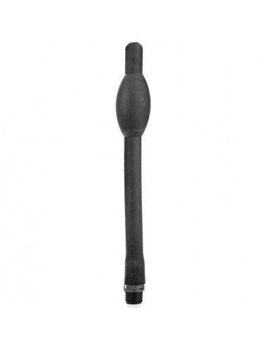 ALL BLACK SILICONE ANAL DOUCHE 27CM