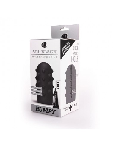 ALL BLACK MASTURBATOR BUMPY