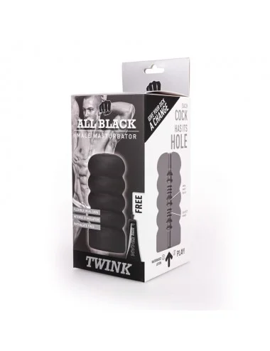 ALL BLACK MASTURBATOR TWINK